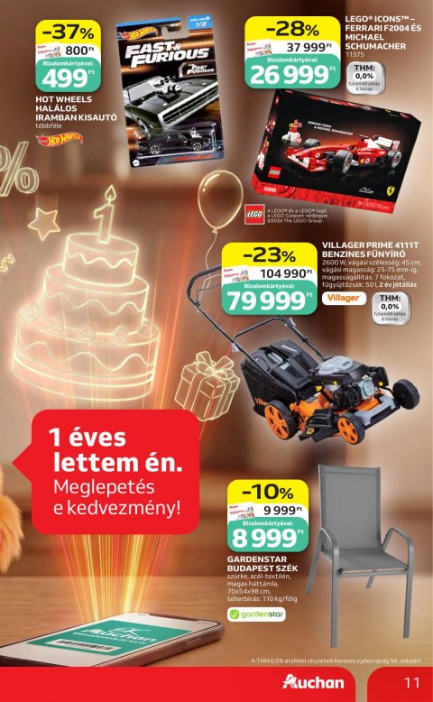 AUCHAN Hipermarket akciós újság