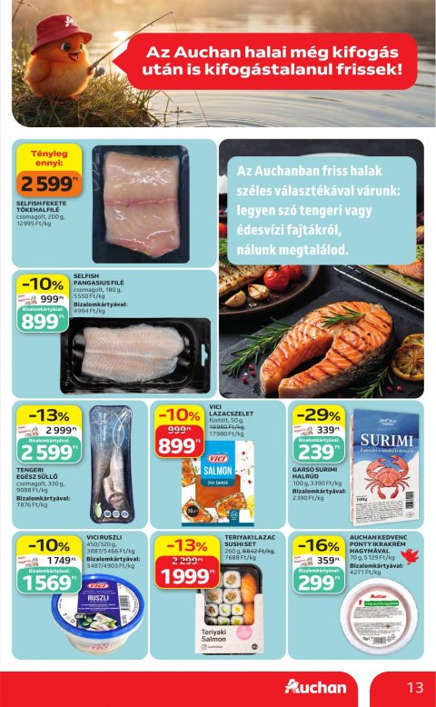 AUCHAN Hipermarket akciós újság