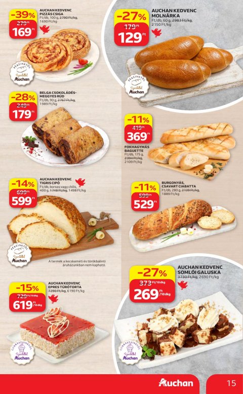 AUCHAN Hipermarket akciós újság