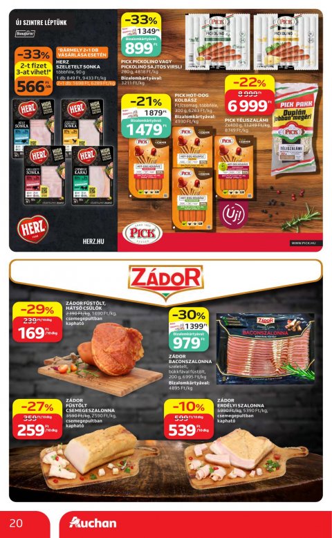 AUCHAN Hipermarket akciós újság