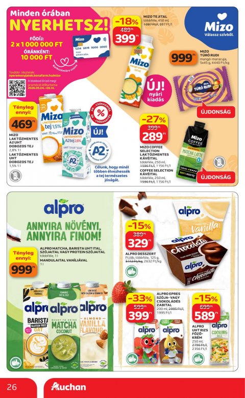 AUCHAN Hipermarket akciós újság