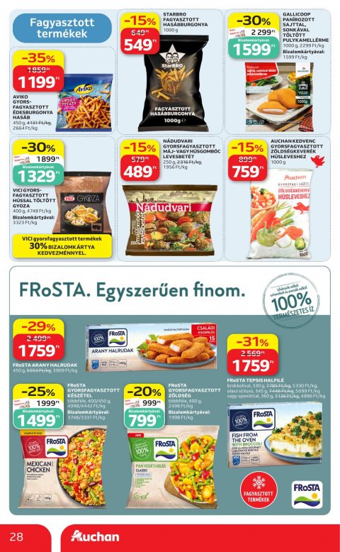 AUCHAN Hipermarket akciós újság