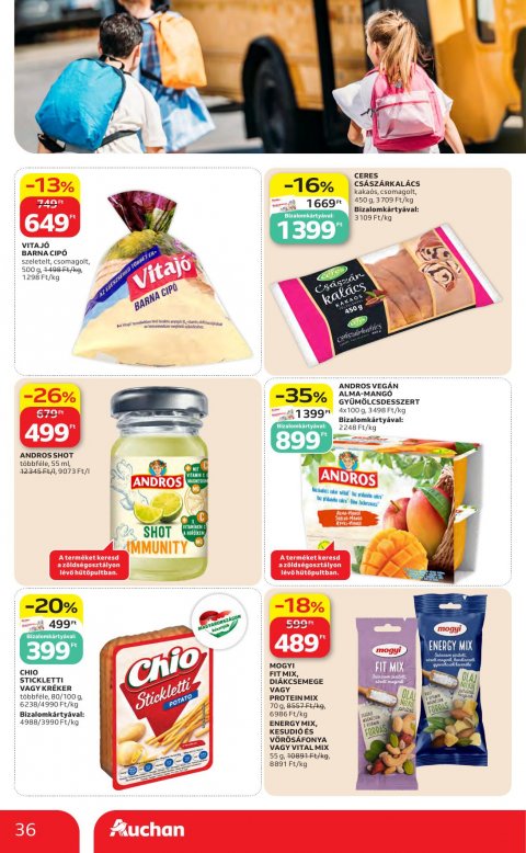 AUCHAN Hipermarket akciós újság