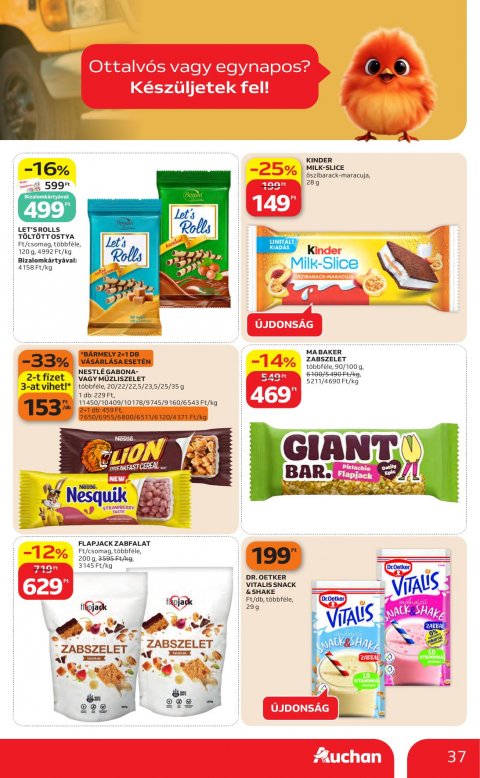 AUCHAN Hipermarket akciós újság
