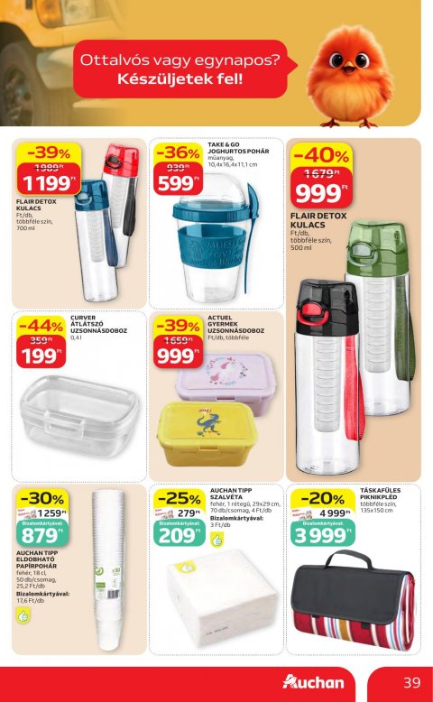 AUCHAN Hipermarket akciós újság