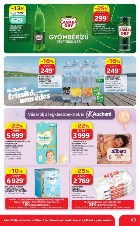 AUCHAN Hipermarket akciós újság
