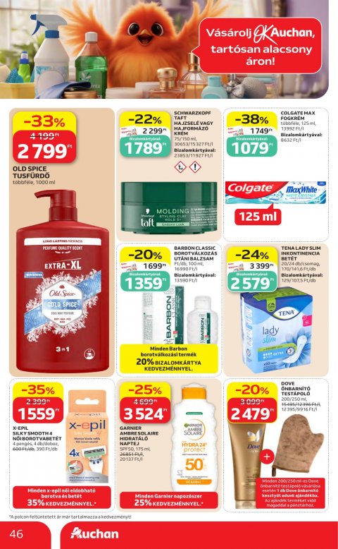 AUCHAN Hipermarket akciós újság