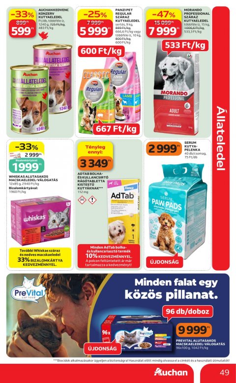 AUCHAN Hipermarket akciós újság