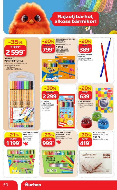 AUCHAN Hipermarket akciós újság