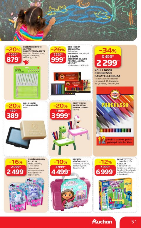 AUCHAN Hipermarket akciós újság