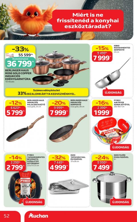 AUCHAN Hipermarket akciós újság