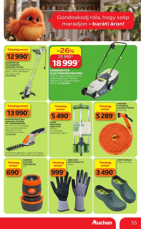 AUCHAN Hipermarket akciós újság
