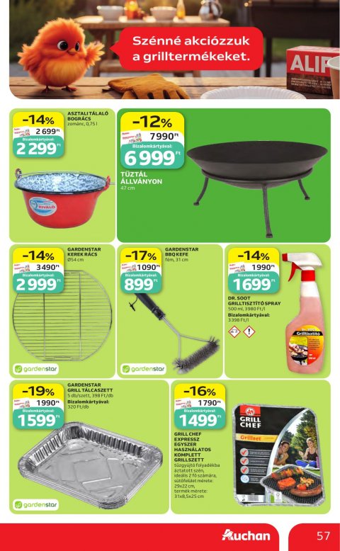 AUCHAN Hipermarket akciós újság