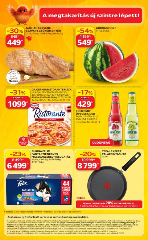 AUCHAN Hipermarket akciós újság