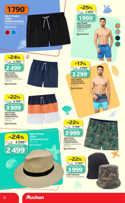 AUCHAN Hipermarket Strand időszak akciós újság