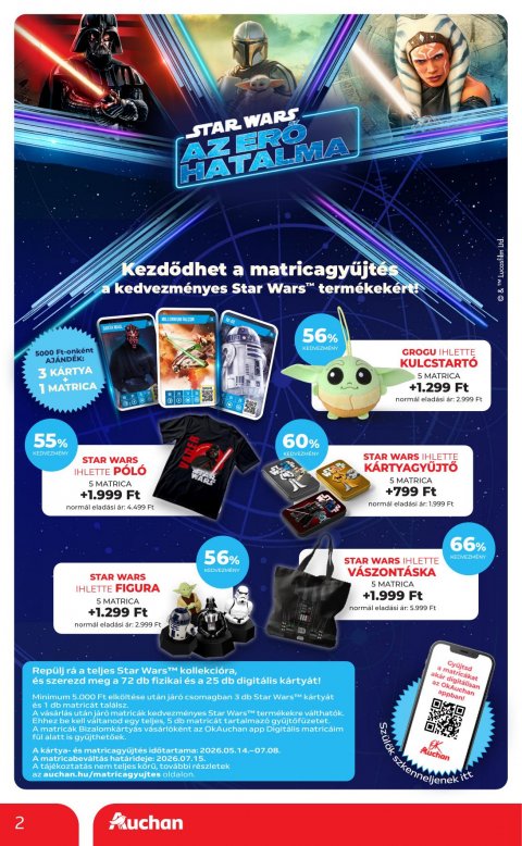 AUCHAN Szupermarket akciós újság