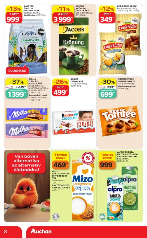 AUCHAN Szupermarket akciós újság