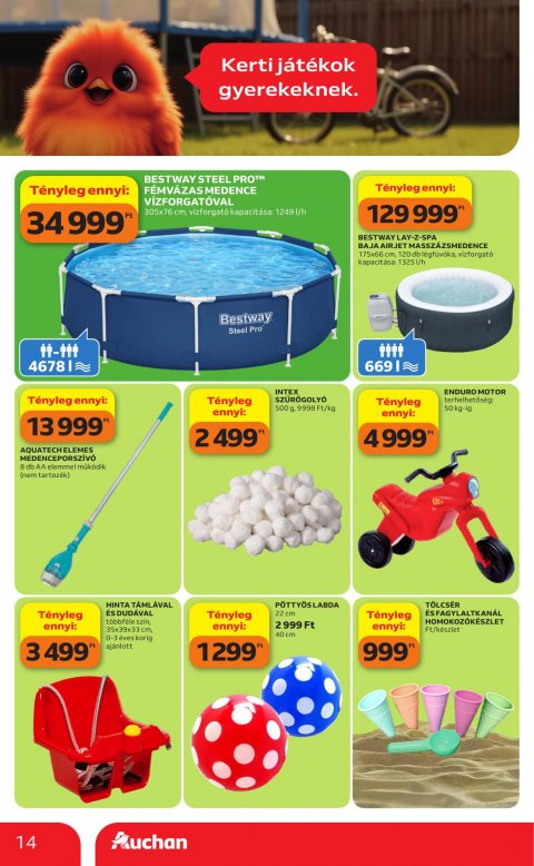 AUCHAN Szupermarket akciós újság