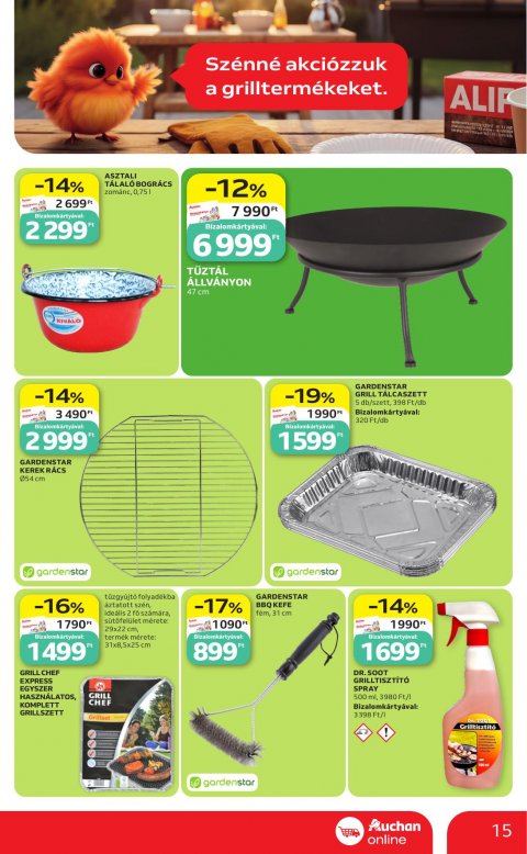 AUCHAN Szupermarket akciós újság