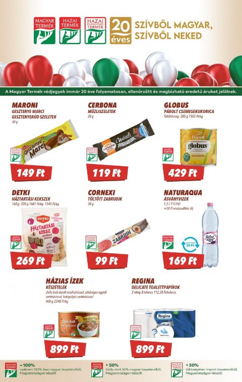 CBA akciós újság