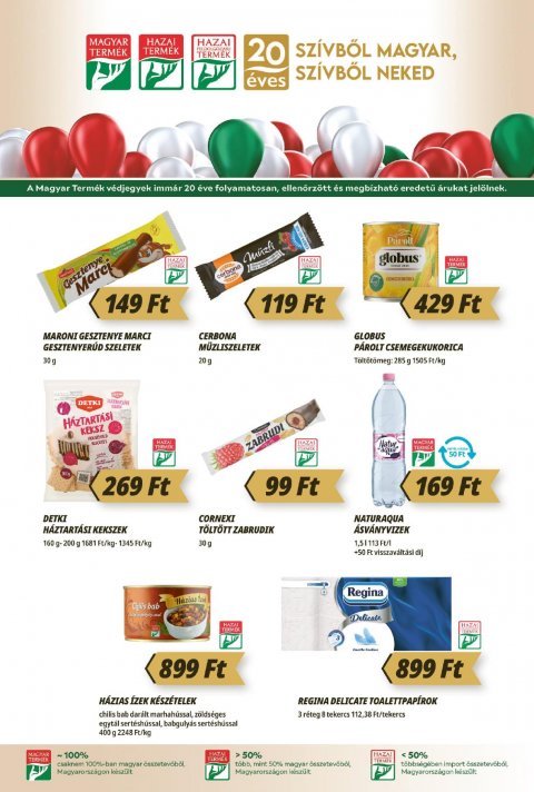 CBA Príma akciós újság
