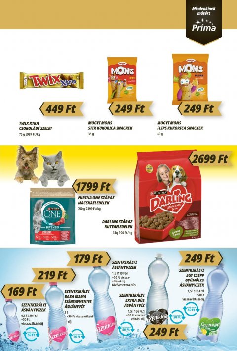 CBA Príma akciós újság