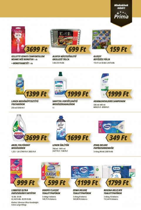 CBA Príma akciós újság