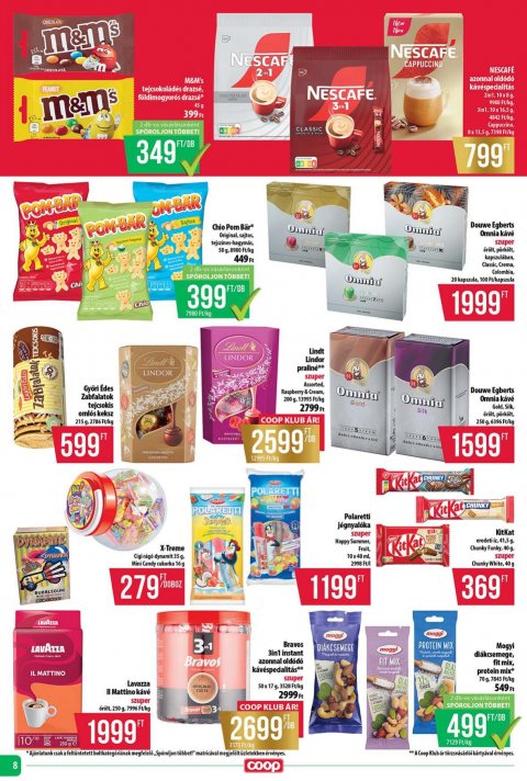 COOP Tisza akciós újság