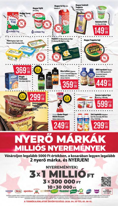COOP Hétforrás akciós újság