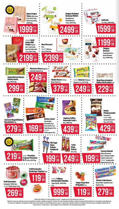 COOP Hétforrás akciós újság