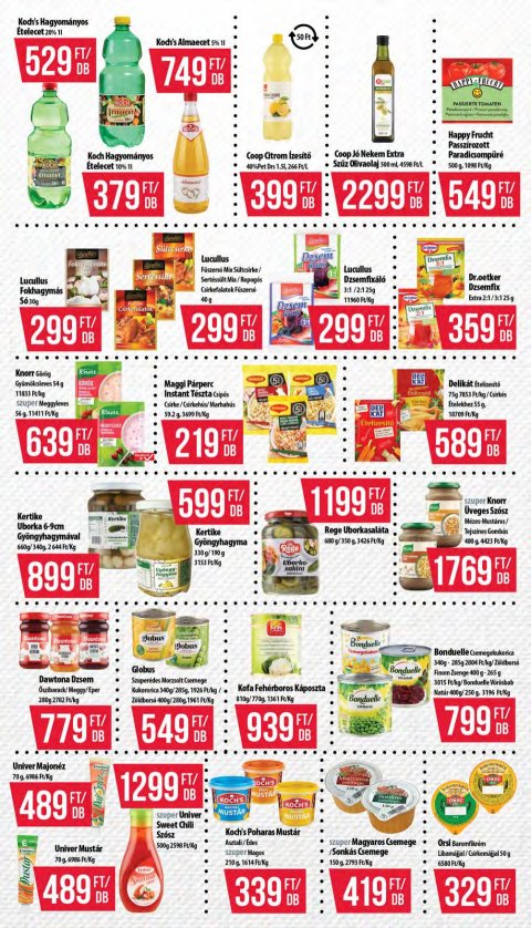 COOP Hétforrás akciós újság
