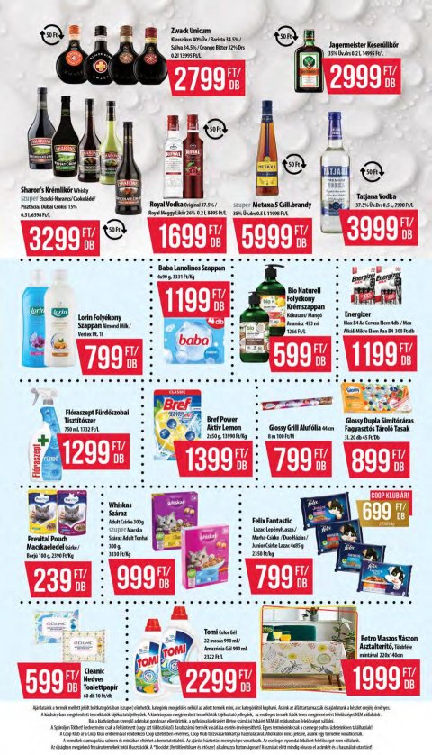 COOP Hétforrás akciós újság