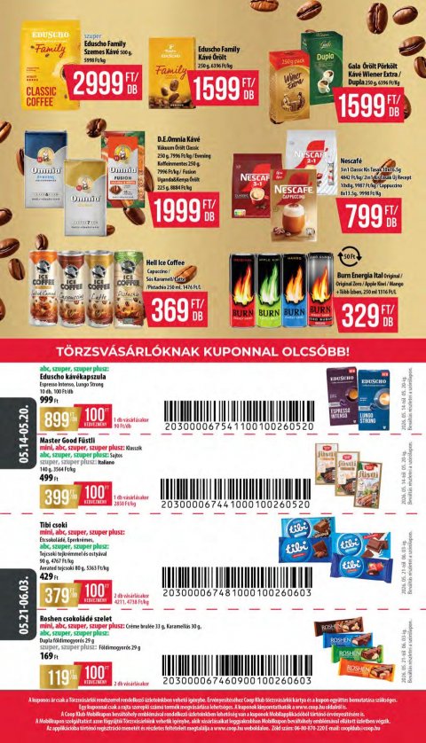 COOP Hétforrás akciós újság