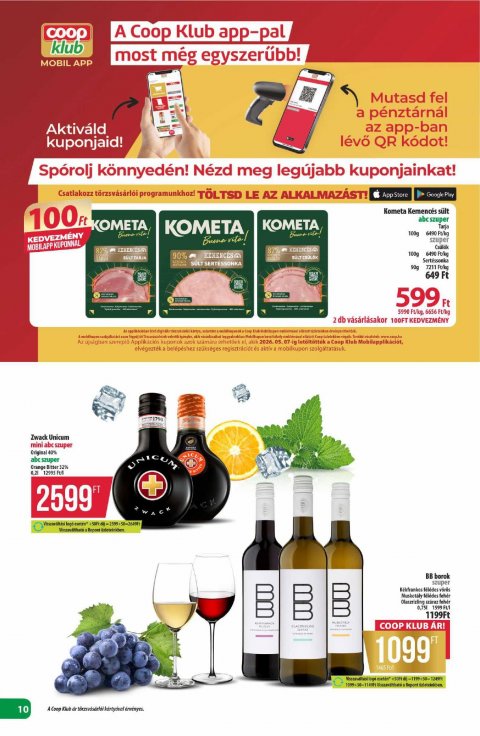 COOP Észak-Kelet akciós újság