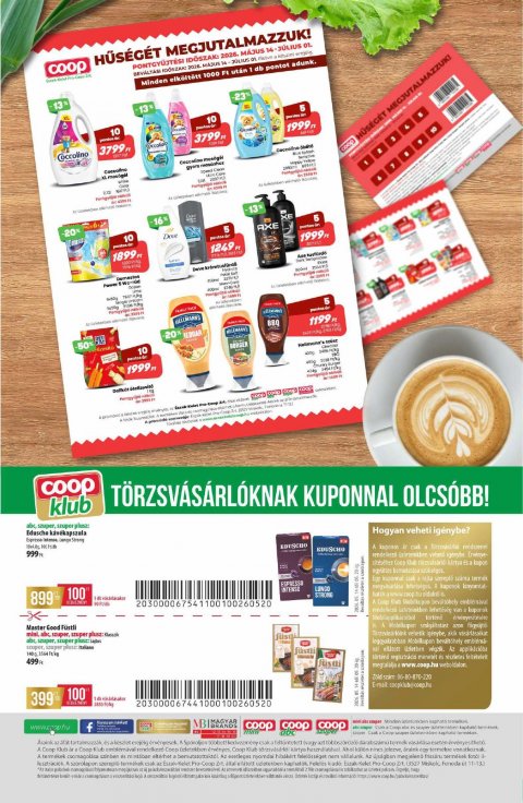 COOP Észak-Kelet akciós újság