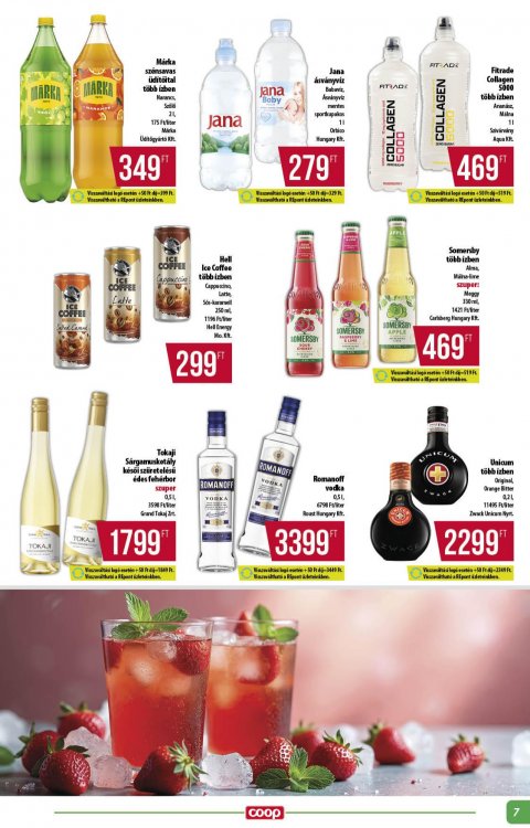 COOP Alföld akciós újság