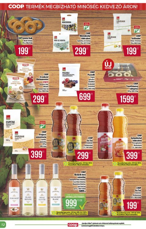 COOP Alföld akciós újság