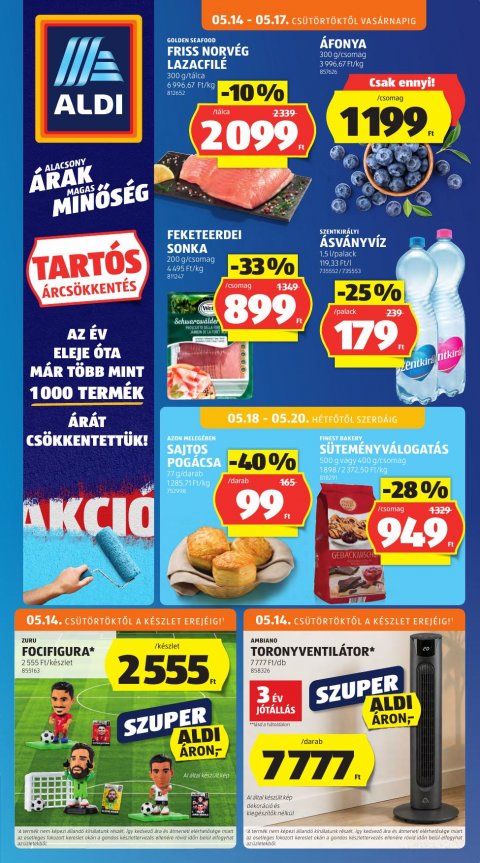 ALDI akciós újság od 14. 5. 2026 do 20. 5. 2026