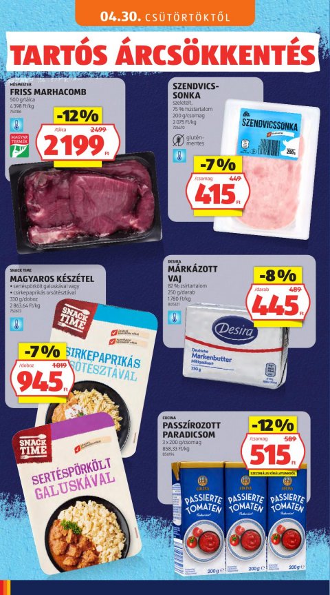 ALDI akciós újság