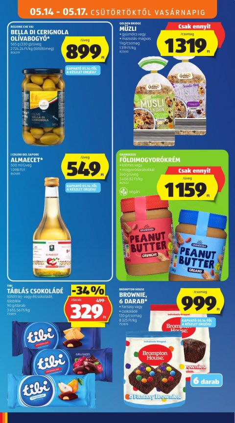 ALDI akciós újság
