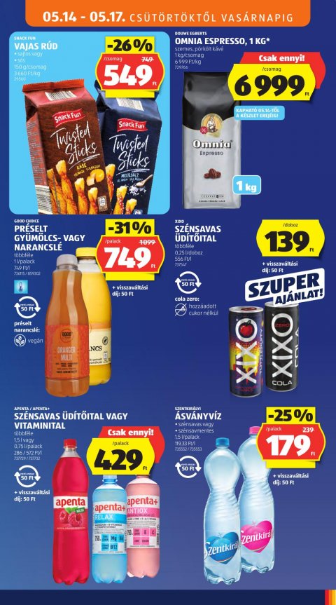 ALDI akciós újság