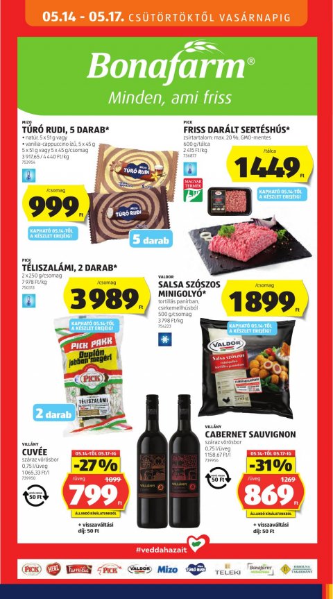 ALDI akciós újság