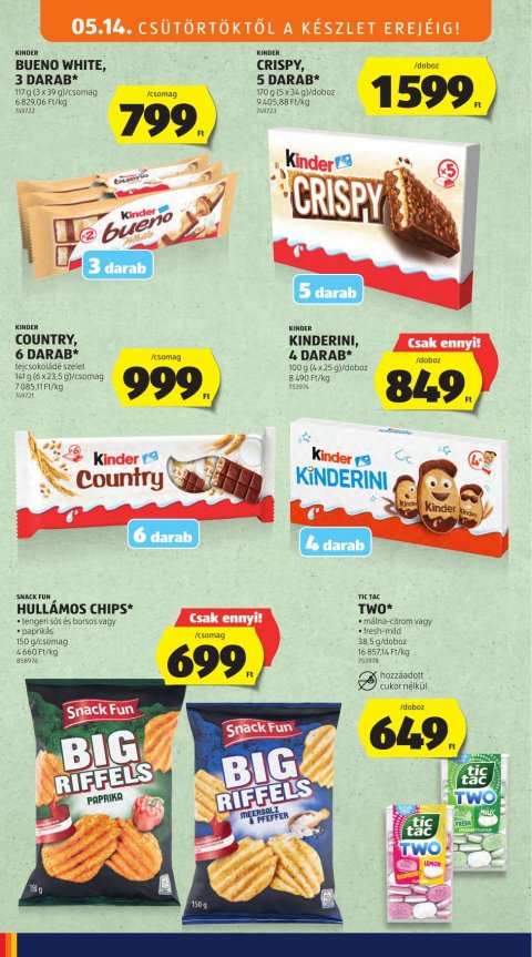 ALDI akciós újság