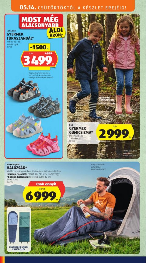 ALDI akciós újság