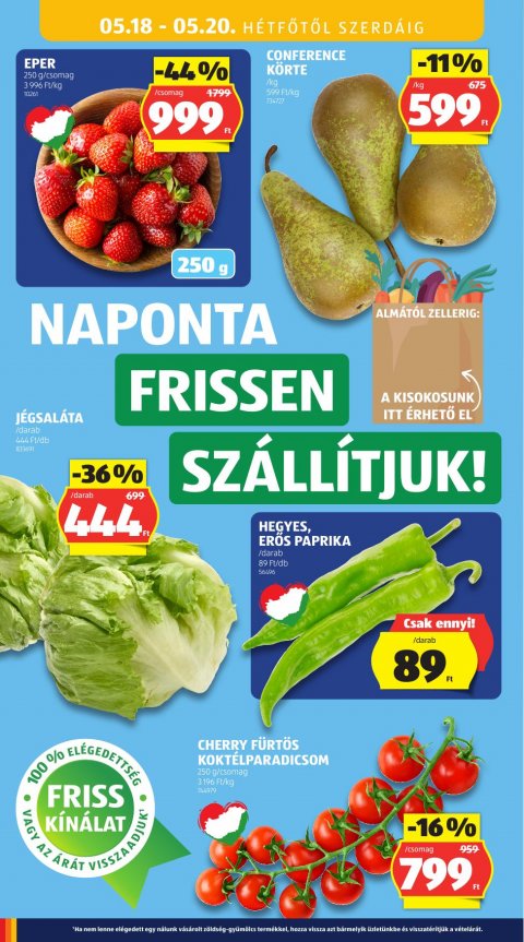 ALDI akciós újság