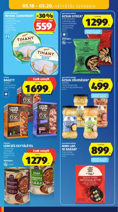 ALDI akciós újság