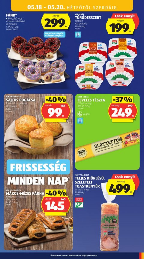 ALDI akciós újság