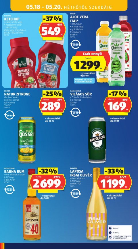 ALDI akciós újság