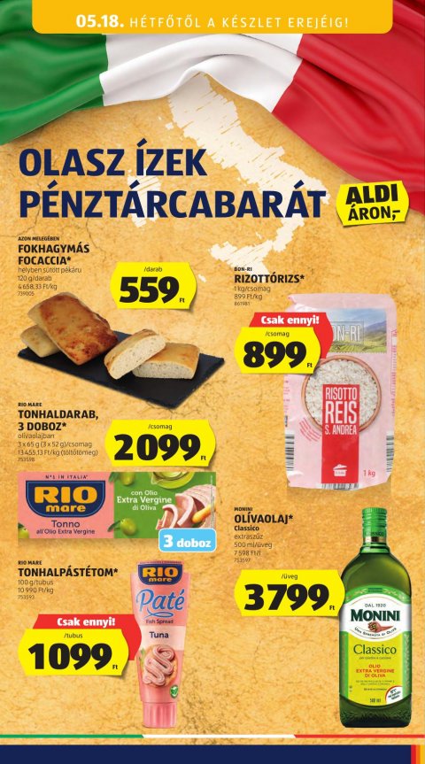 ALDI akciós újság
