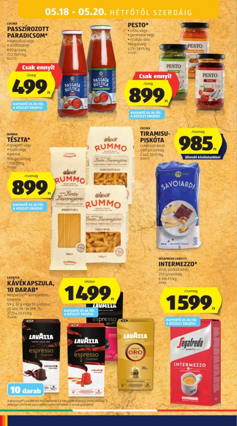 ALDI akciós újság